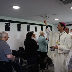 Biskup Kovač blagoslovio pastoralni centar „Dvanaestorica apostola“ u Kašini